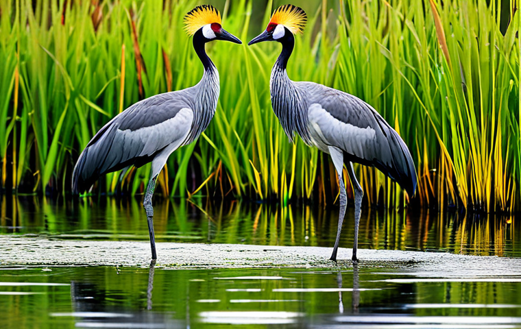 乌干达冕鹤 - 이미지 1