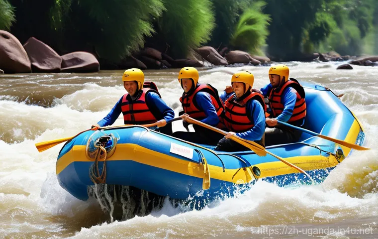 우간다 카누 스포츠 - Here are three detailed image generation prompts in English, inspired by your Ugandan white-water ra... 우간다 카누 스포츠 - Here are three detailed image generation prompts in English, inspired by your Ugandan white-water ra...