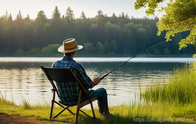 빅토리아 호수 낚시 투어 - Prompt 1: Serene Solo Fishing at Victoria Lake at Golden Hour** 빅토리아 호수 낚시 투어 - Prompt 1: Serene Solo Fishing at Victoria Lake at Golden Hour**